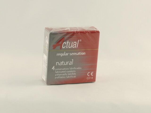 Kondoom Actual 4u Natural 4tk