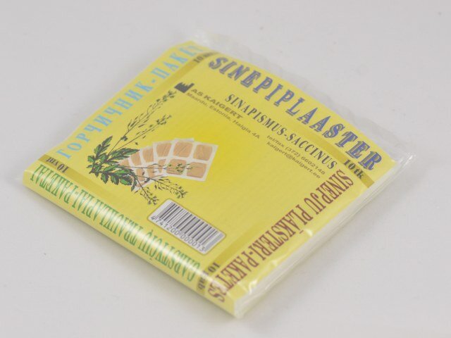 Kaigert Sinepiplaastrid 10tk