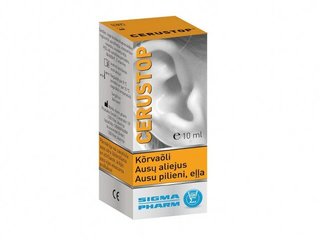 Cerustop Kõrvaõli 10ml