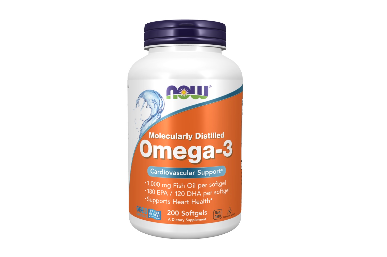 Now Omega-3 Pehmekapsel 1000mg N200