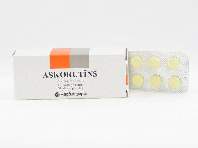 Ascorutin Tbl N50 Blister Marbiofarm