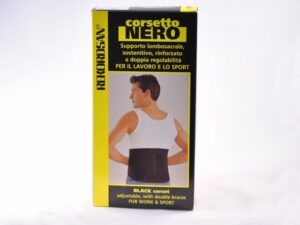 Ortopeediline Korsett S661/1 Must