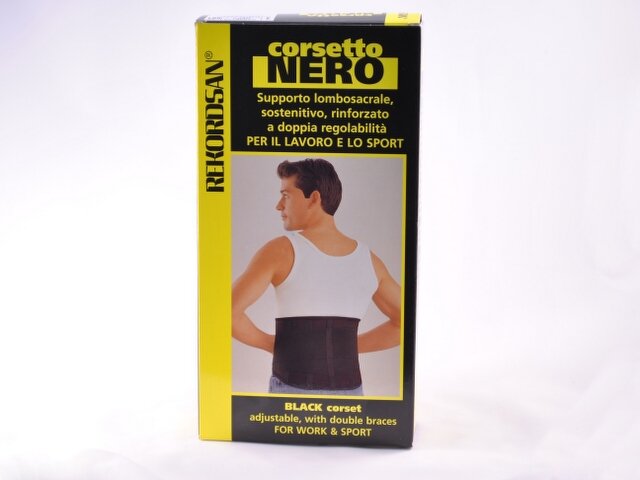 Ortopeediline Korsett S661/2 Must