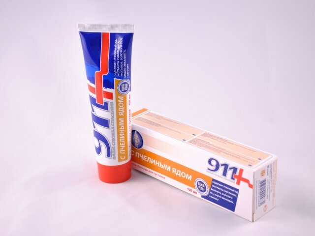 911 Mesilasmürgiga Geel-palsam 100ml