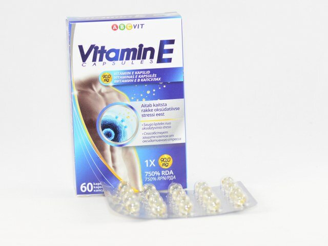 Vitamiin E Kaps N60 Abc Vit