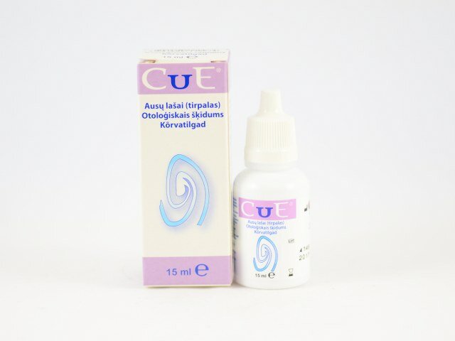 Cue Kõrvatilgad 15ml