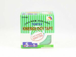 Kinesioteip Temtex 5cmx5m Roheline