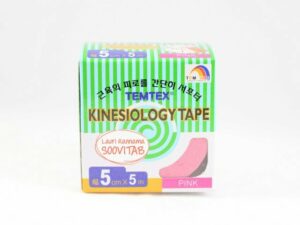Kinesioteip Temtex 5cmx5m Roosa