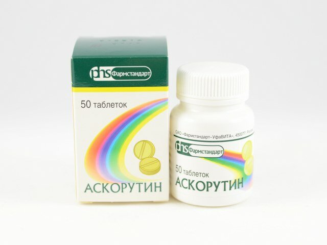 Ascorutin Tbl N50 Purk Farmstandart