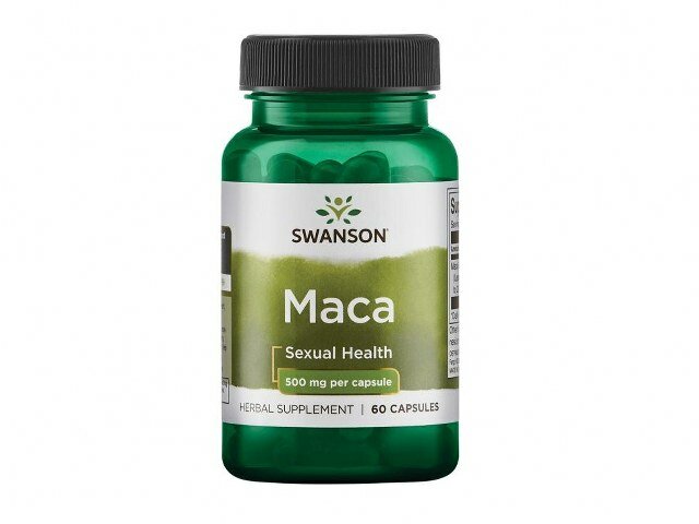 Swanson Maca 500mg Kaps N60