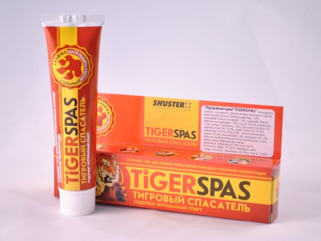 Tigerspas Palsam-geel 44ml