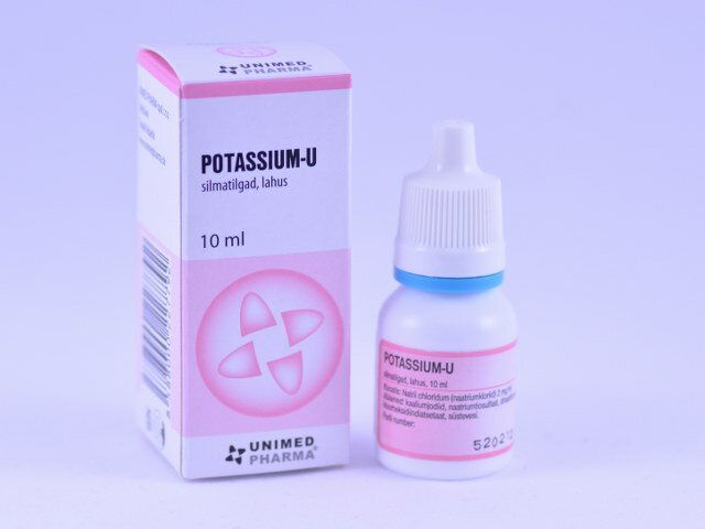 Potassium-u Silmatilgad 10ml