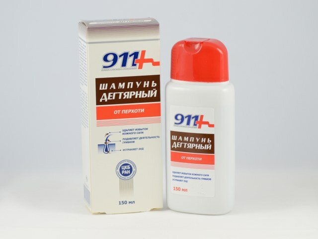 911 Shampoon Tõrva Kõõmavastane 150ml