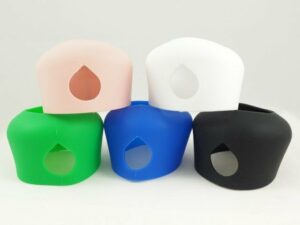 Equa Squeeze Pudeli ülemine Silikoon Tumesinine