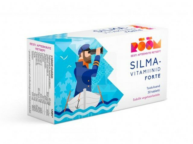 Rõõm Silmavitamiinid Forte Tbl N30