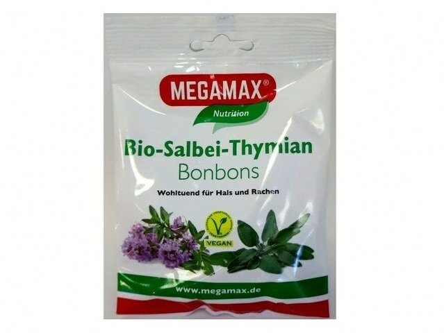 Kaiser Bio Köhakaramellid Salvei Ja Tüümianiga 50g