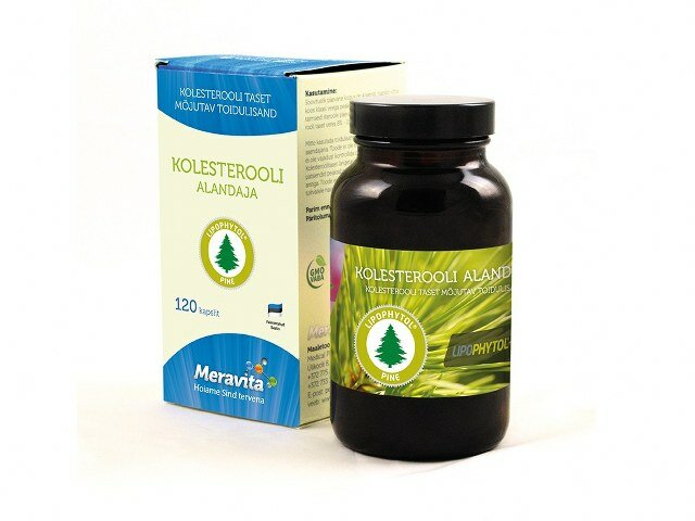 Meravita Kolesterooli Alandaja Kaps N120