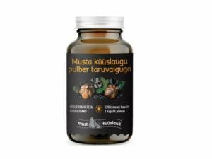 Musta Küüslaugu Ja Taruvaigu Kaps N120