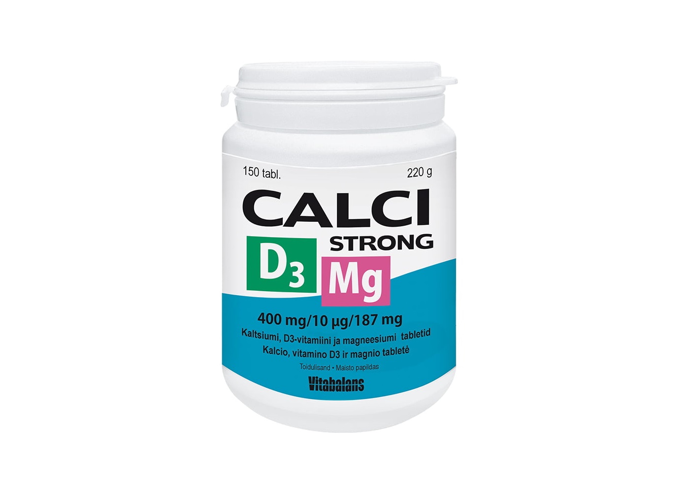 Calci-Strong D3 Mg tabletid N150