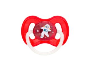 Canpol rõngaslutt ümmargune lateks 0-6 kuud punane 23/222red