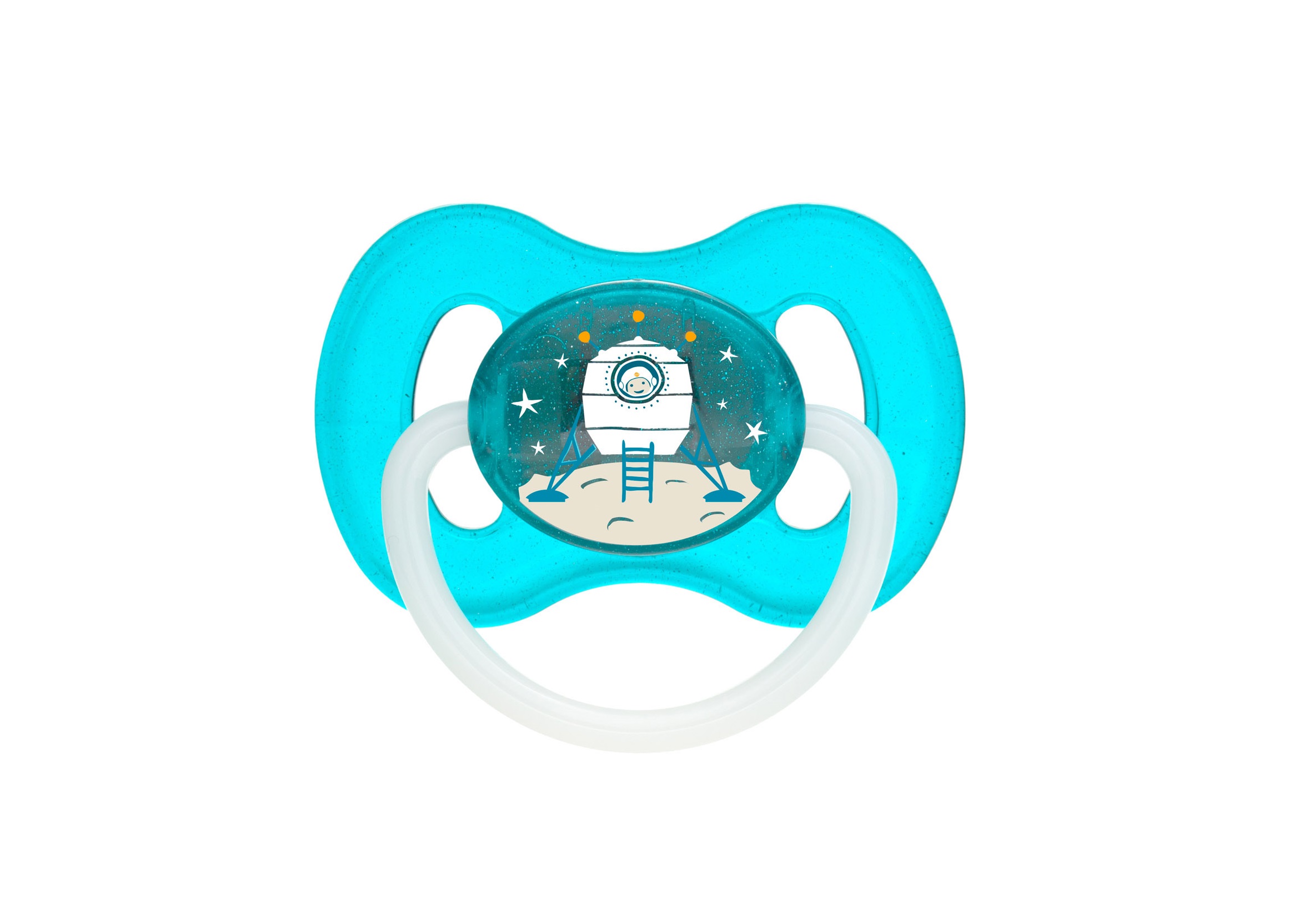 Canpol rõngaslutt ümmargune lateks 6-18 kuud sinine 23/222blu