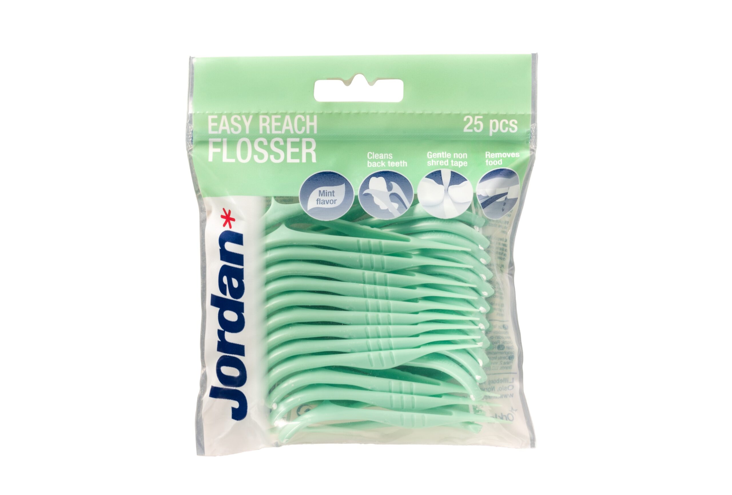 Jordan hambavahepuhasti Easy Reach flosser 25tk