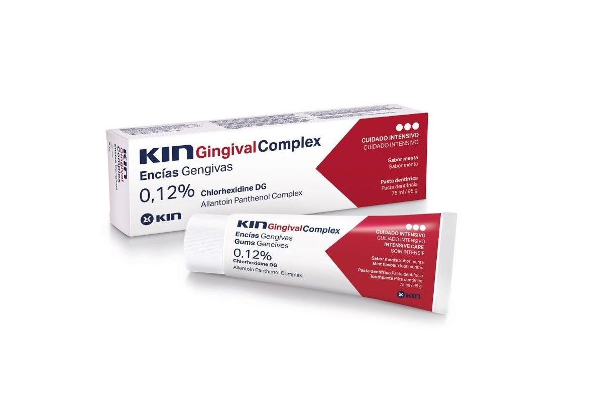 KIN Gingival Complex hambapasta 0,12% CHX 75ml