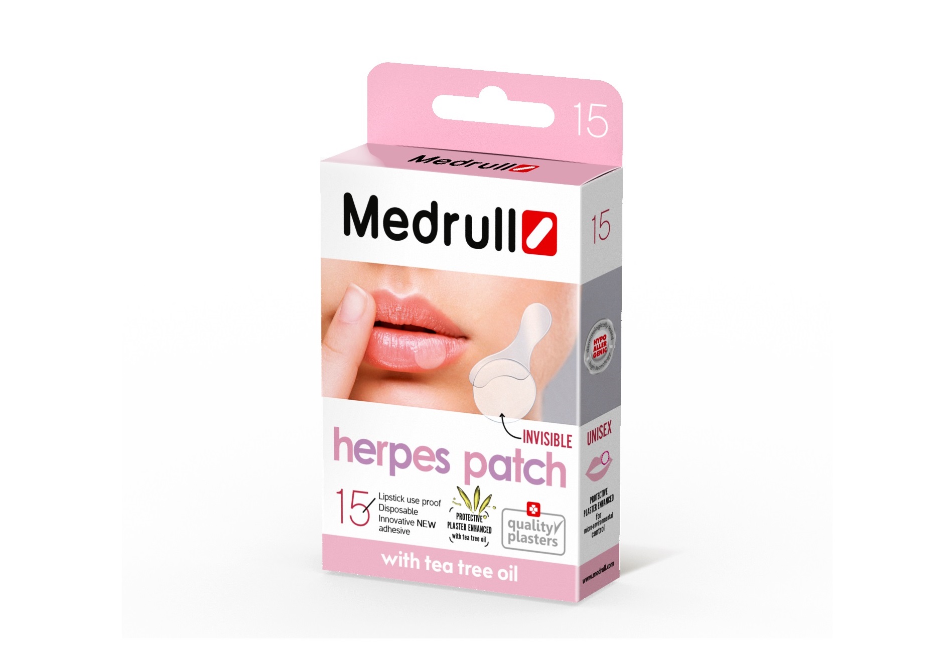 Medrull plaaster herpesele 15tk