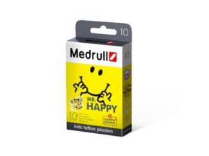 Medrull tattoo plaaster Mr.Happy 10tk