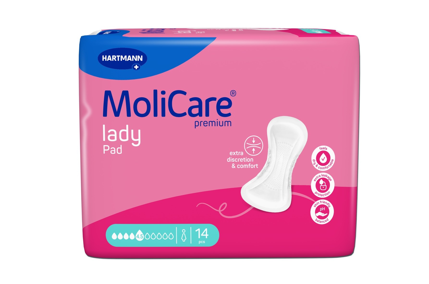 Molicare premium Lady Pad 4,5 tilka N14