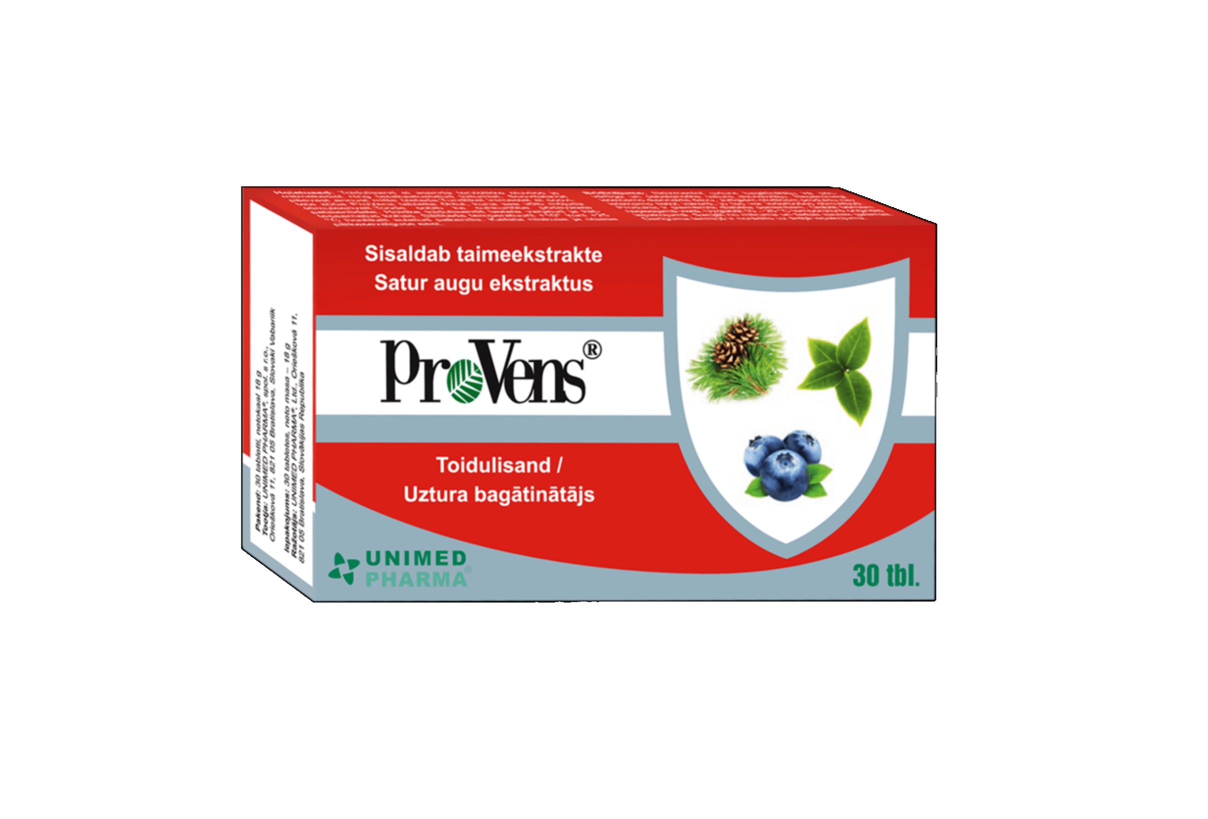 Provens tabletid N30