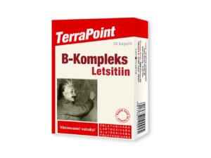 TerraPoint B-Kompleks letsitiin kapslid N30