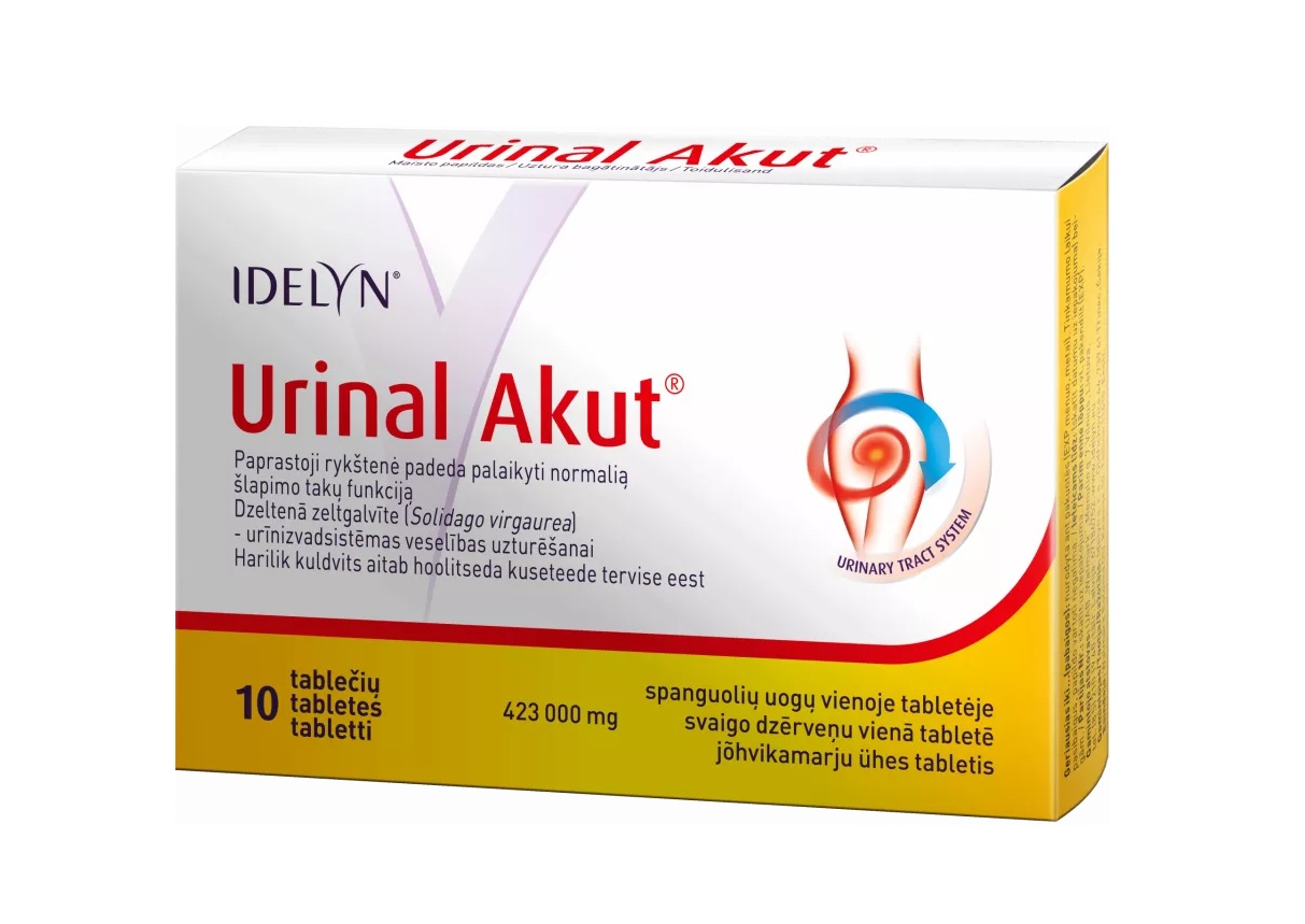 Urinal akut tabl N10