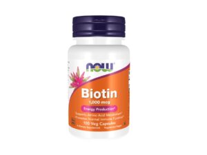 Now Biotiin 1000mcg Veg Kaps N100