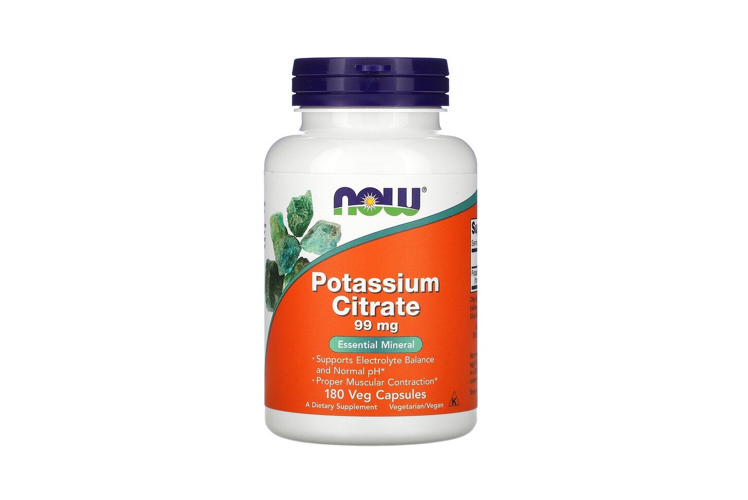 Kaaliumtsitraat vegan kapslid 99mg N180