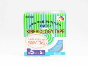 Kinesioteip Temtex 5cmx5m Sinine