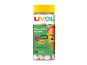 Livol multi lastele närimistabletid tutti-frutti N60