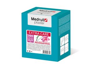 Medrull plaaster extra care nahavärvi 25x72mm 200tk