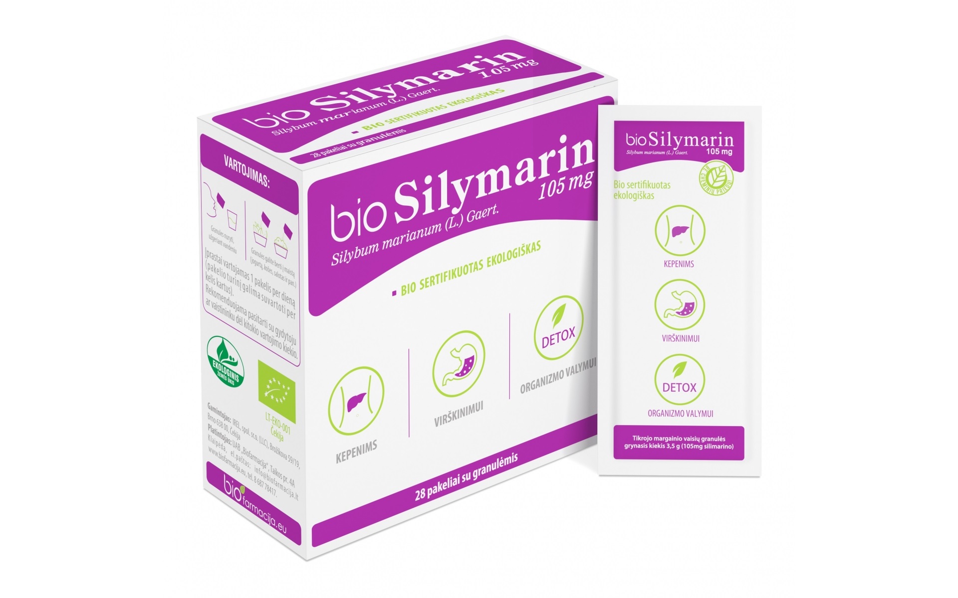 Bio Silymarin Gran 105mg N28