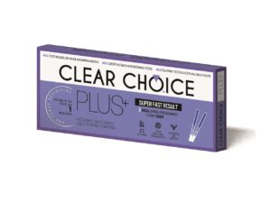 Rasedustest Clear choice plus+ ribatest