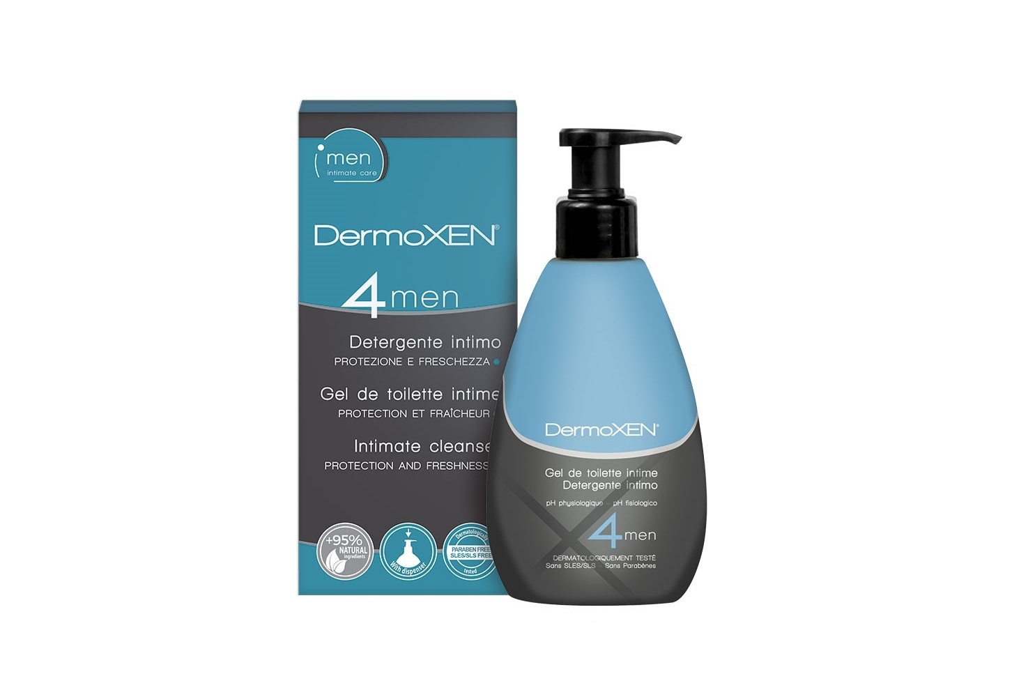 Dermoxen intiimpesugeel 4 Men 125ml