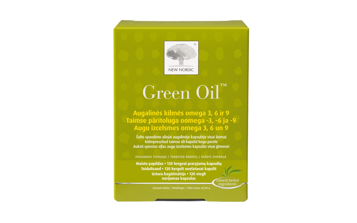Green Oil kapslid N120