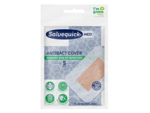 Salvequick Antibact Cover 5tk