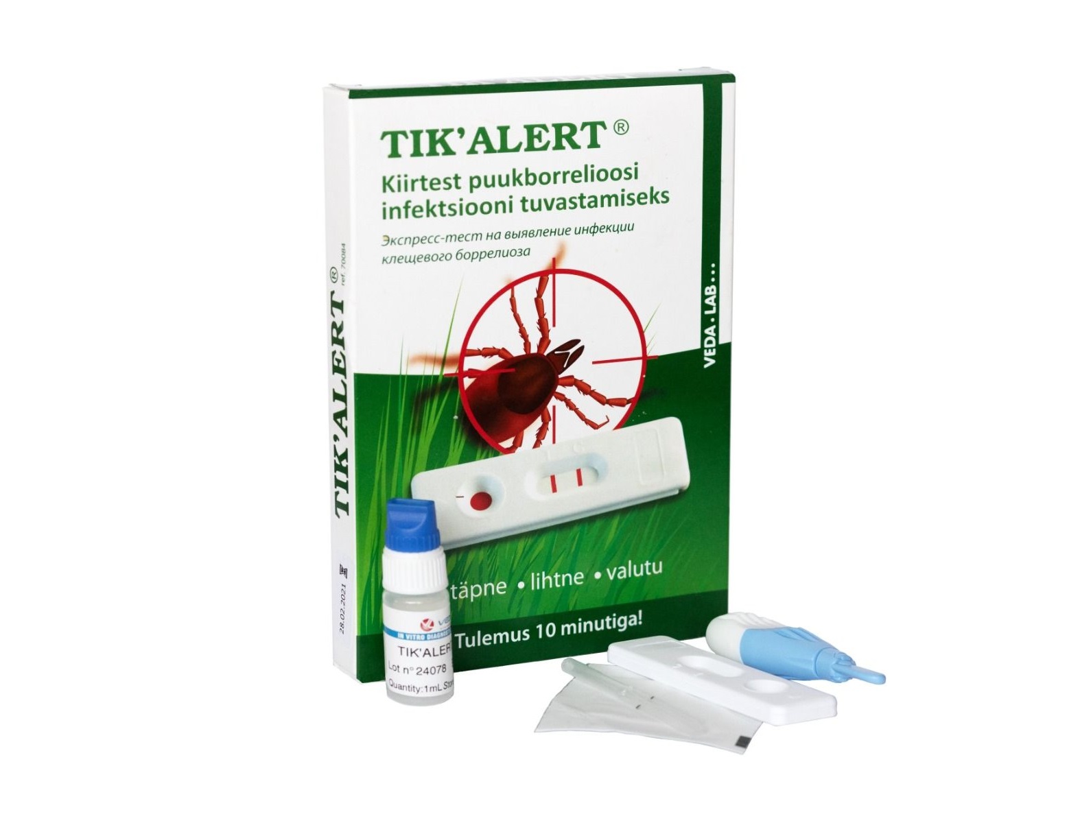 TIK´ALERT kiirtest puukborrelioosi tuvastamiseks N1