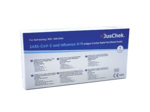 SARS-CoV-2 and Influenza A+B antigen combo rapid test (Nasal swab)