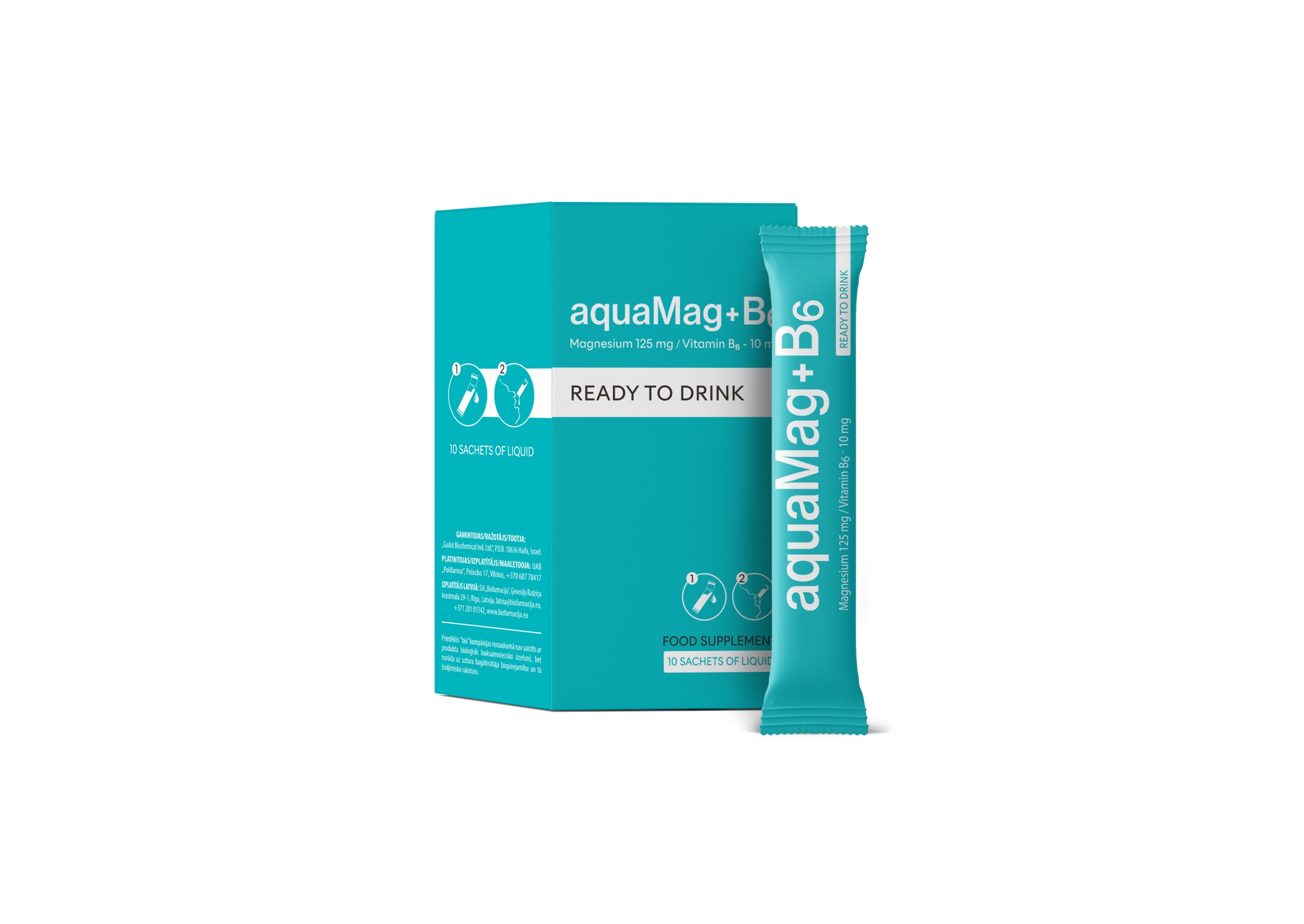 Bio aquaMag B6 valmis vedelik