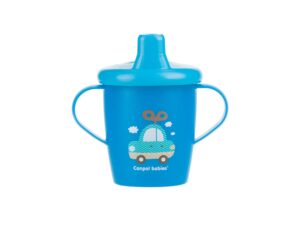 Canpol joogitass mittetilkuv sangadega 250ml sinine