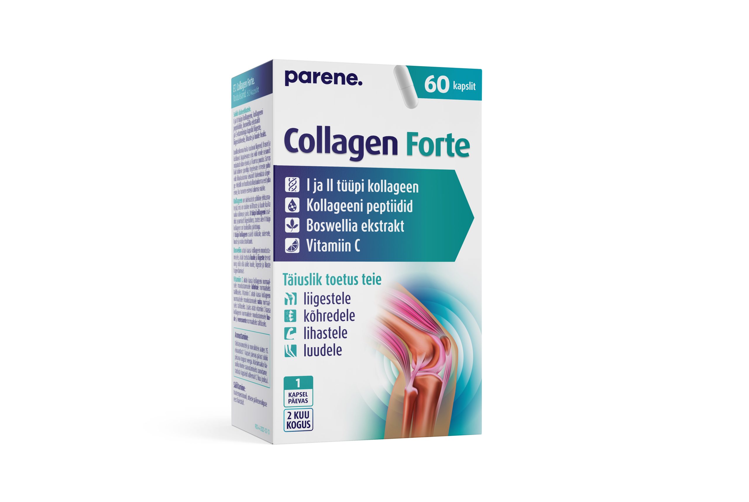 Parene. Collagen Forte kapslid N60
