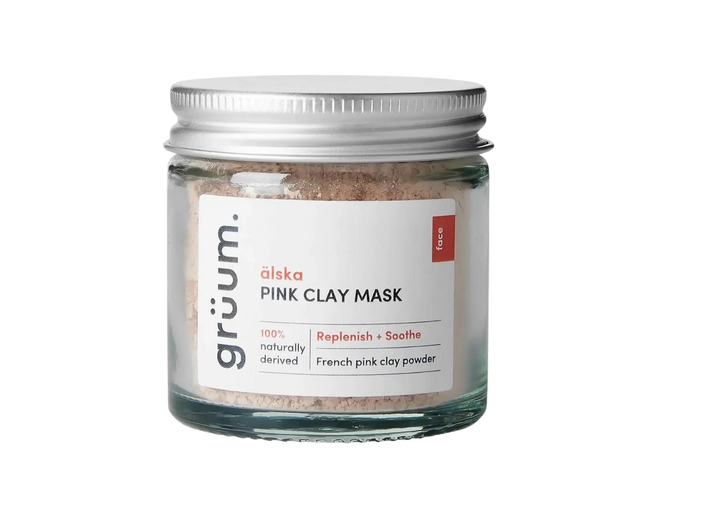 grüum.älska pink clay mask 50ml