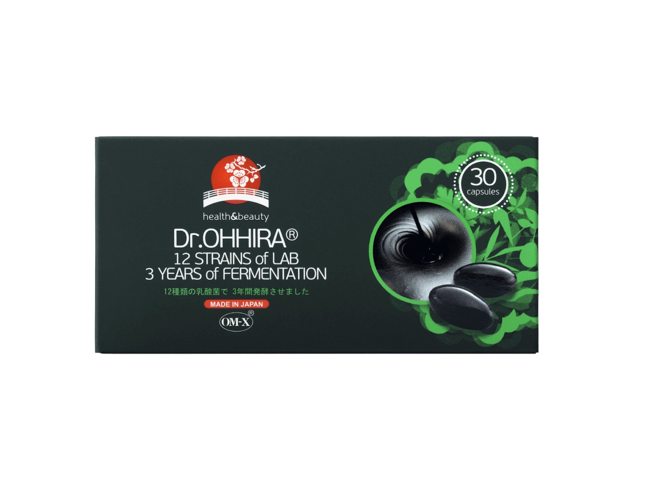 Dr.Ohhira standard 3-aastane retsept 12 sordi elusbakteritega 30 kapslit